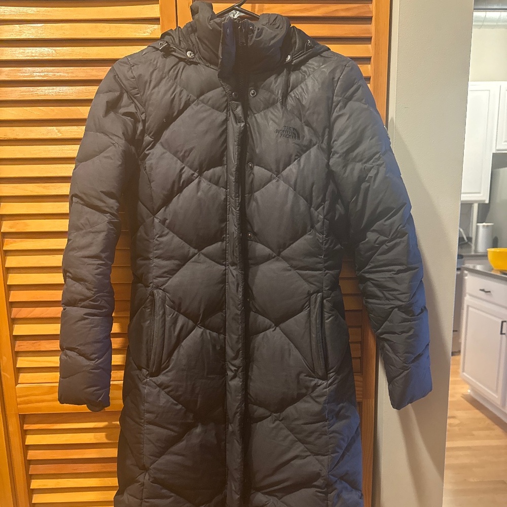 NorthFace Puffer with hood.